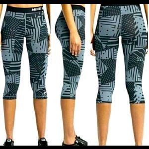Nike Pro Dr-fit Capri Leggings L